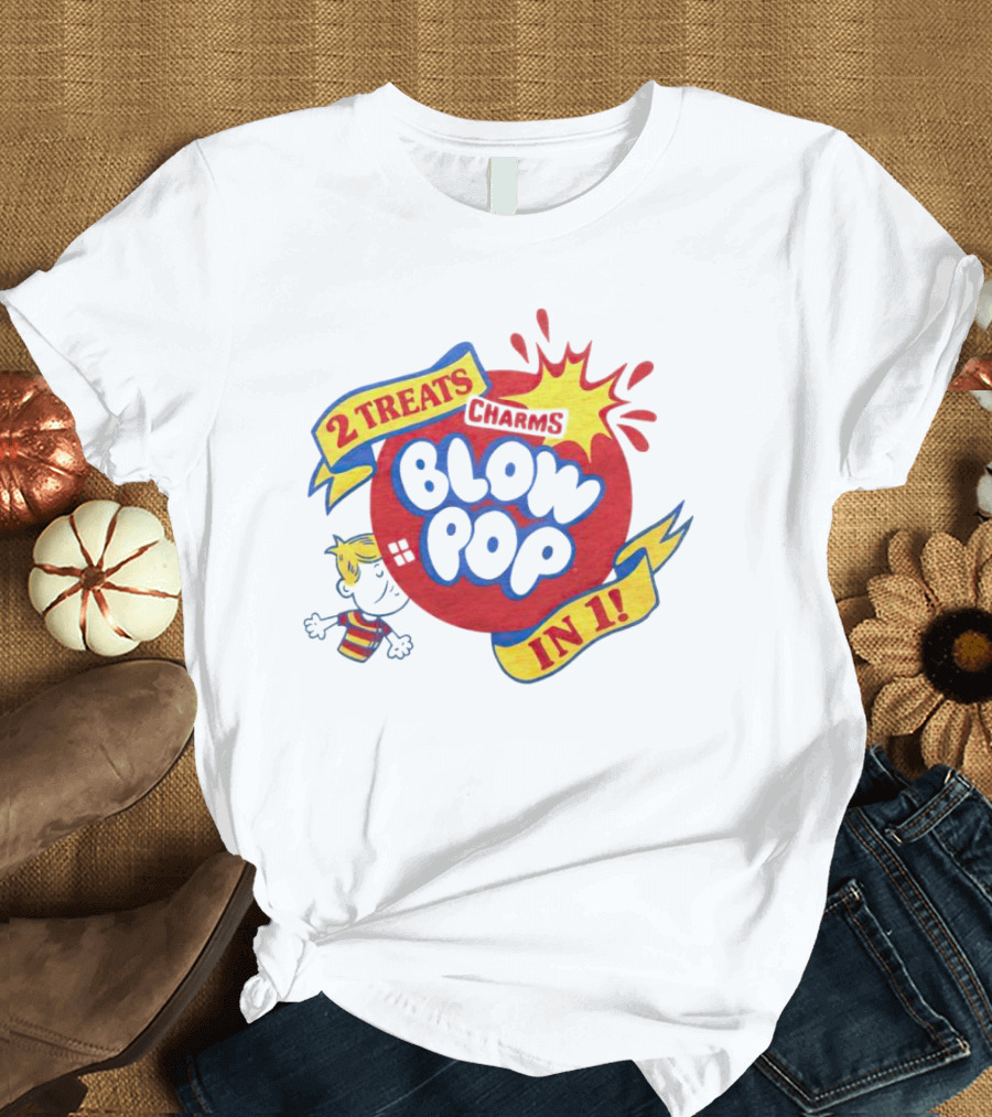 2 Treats Charms Blow Pop in 1 T-Shirt