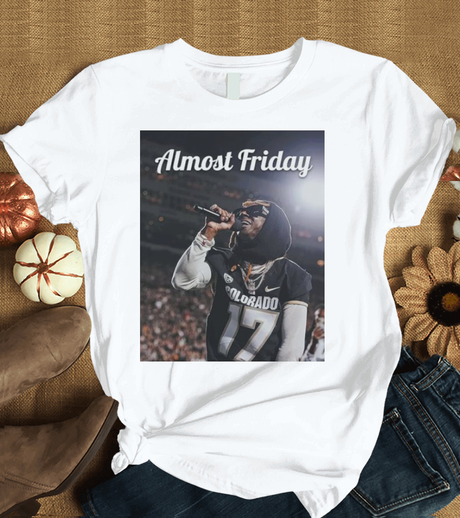 Almost Friday Colorado 17 Football T-Shirt