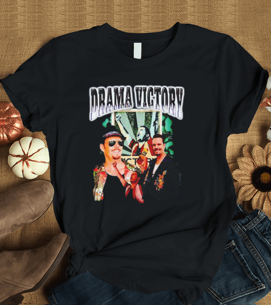Drama Victory Almost Friday Collage T-Shirt