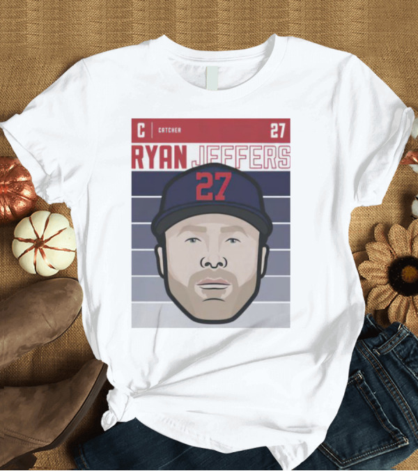 T-Shirt: Ryan Jeffers C Catcher 27 Minnesota Twins T-Shirt Ryan Jeffers C Catcher 27 Minnesota Twins T-Shirt