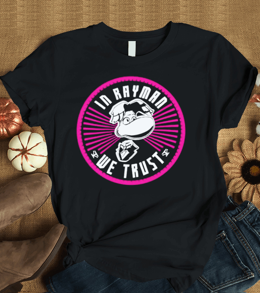 In Rayman We Trust Logo Emblem T-Shirt