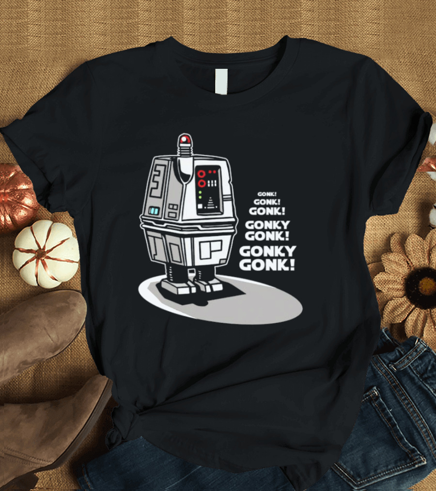 Star Wars Gonk Droid Gonk Gonk Gonk Gonky Gonk T-Shirt