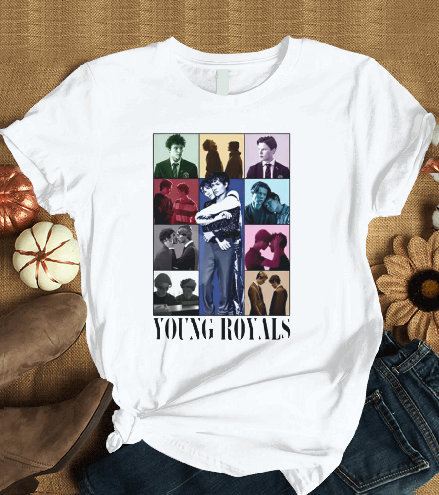 Young Royals Eras Tour Romantic Moments Collage T-Shirt