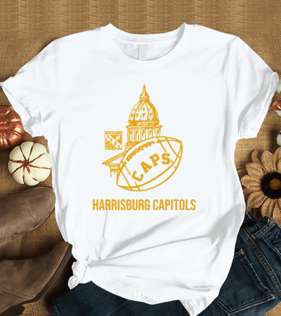 Harrisburg Capitols ACFL Football Caps Dome T-Shirt