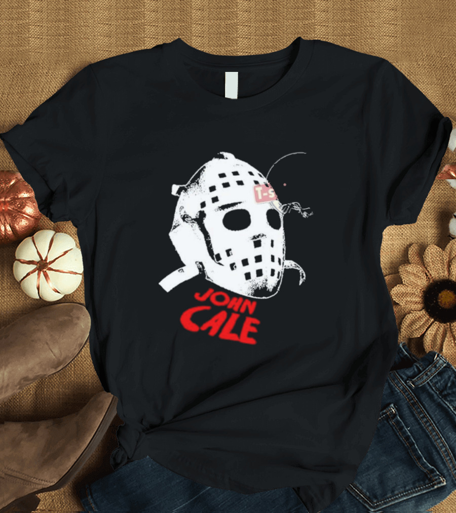 Jokermen Podcast John Cale Hockey Mask T-Shirt