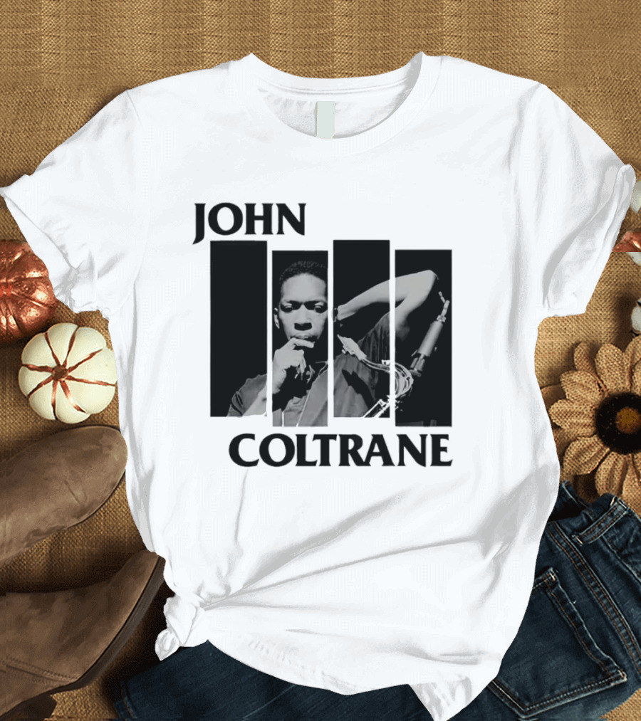 John Coltrane Iconic Saxophonist T-Shirt