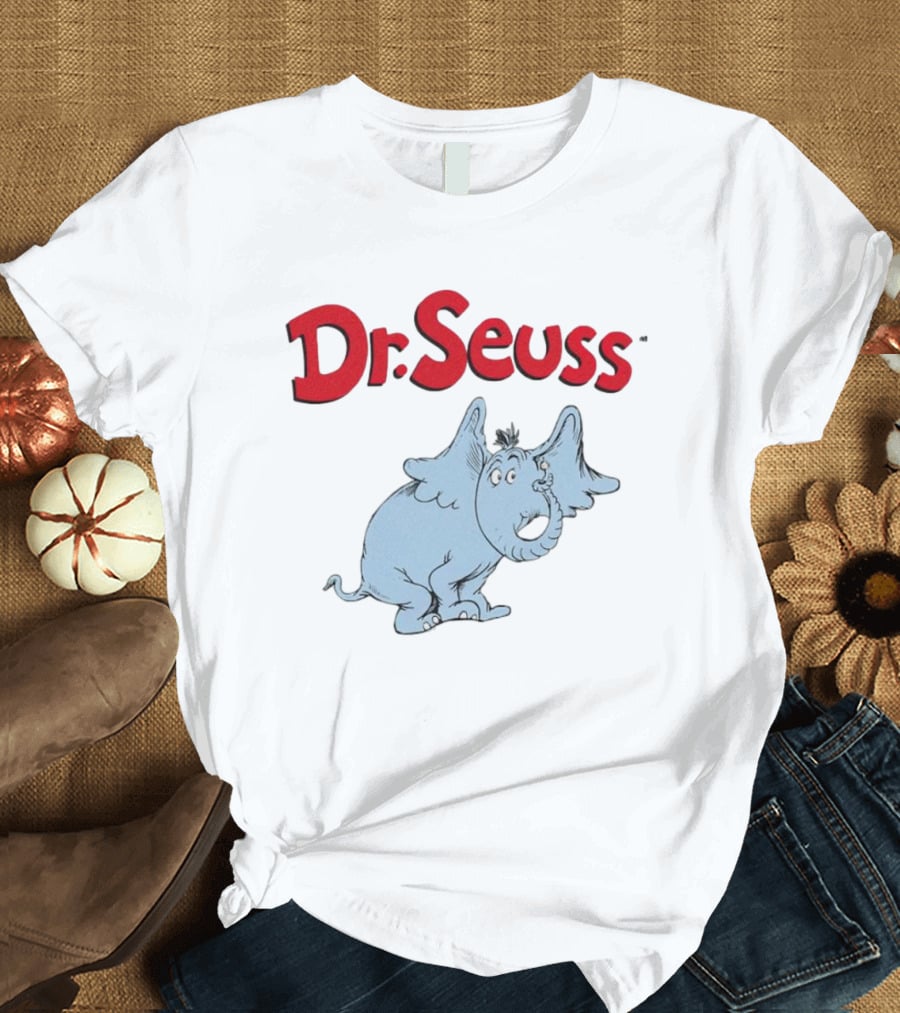 Dr. Seuss Horton Blue Elephant Classic T-Shirt