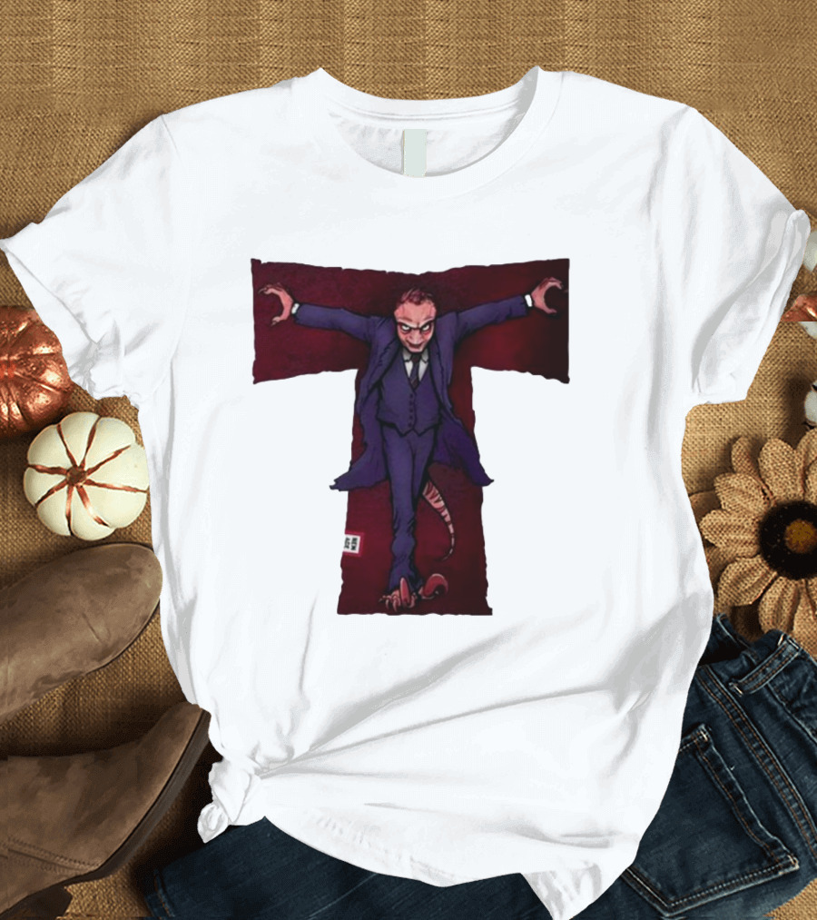Torontosaurz Darkodon Suit-Clad T-Pose Character with Tail T-Shirt