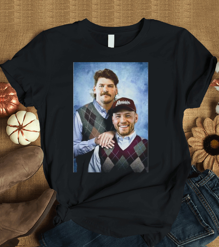 Bussin With The Boys Step Brothers Taylor Lewan Will Compton Photo T-Shirt