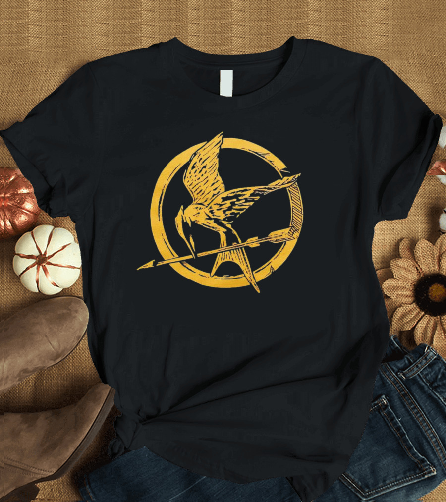 Mockingjay Pin Icon The Hunger Games T-Shirt