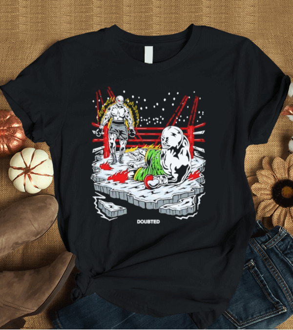 T-Shirt: Doubted Full Violence Fighting Ring Showdown T-Shirt Doubted Full Violence Fighting Ring Showdown T-Shirt