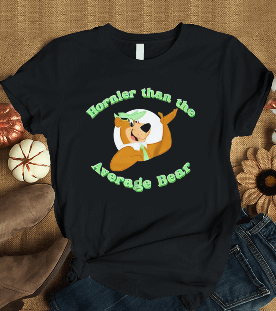 Hornier Than the Average Bear Yogi Bear T-Shirt
