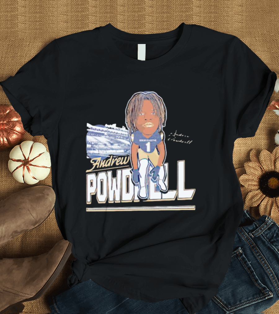 Andrew Powdrell Number 1 Honor Groundstone Signature T-Shirt
