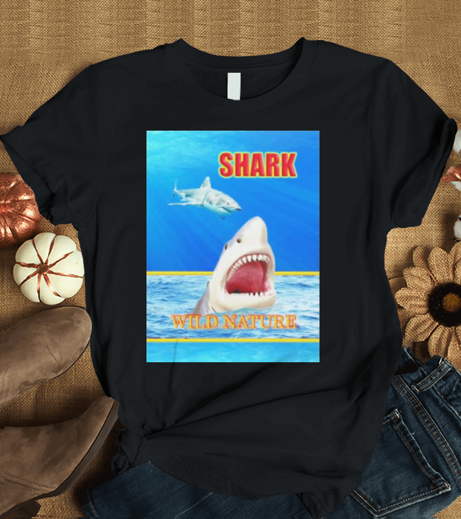 SHARK Wild Nature Ocean Depths Adventure T-Shirt