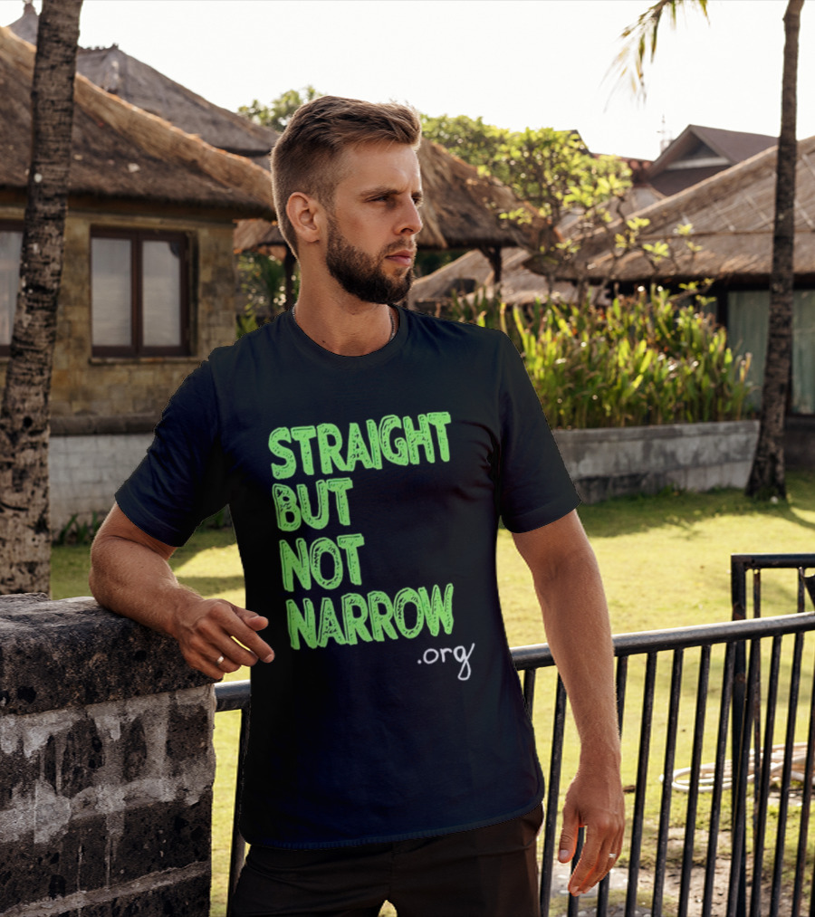 Josh Hutcherson Straight But Not Narrow Support .Org T-Shirt