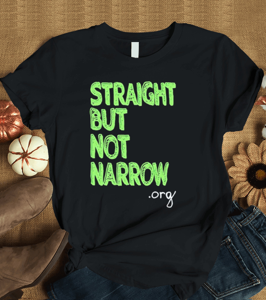 Josh Hutcherson Straight But Not Narrow Support .Org T-Shirt