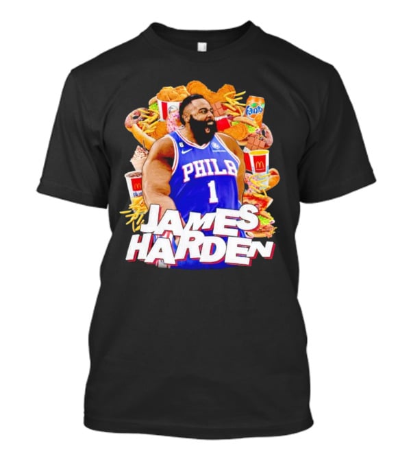 James Harden Philly Fast Food McDonald's Fanta T-Shirt
