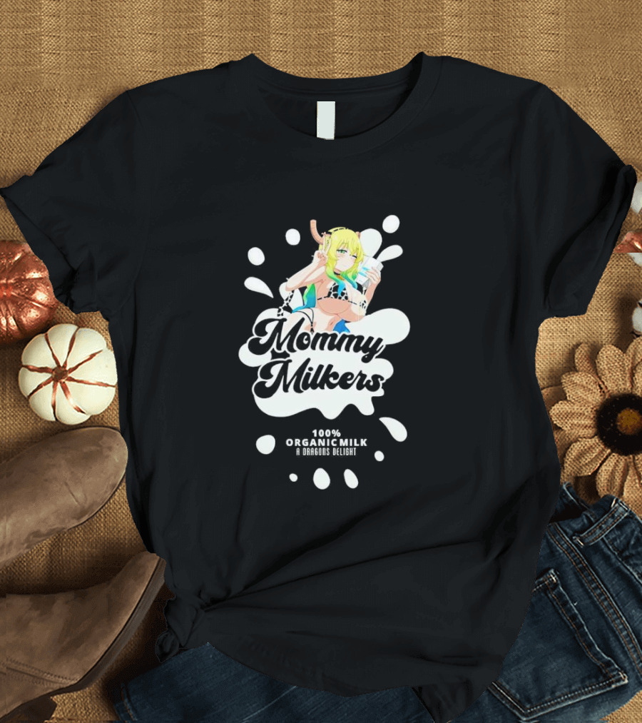 Mommy Milkers 100% Organic Milk A Dragon's Delight T-Shirt