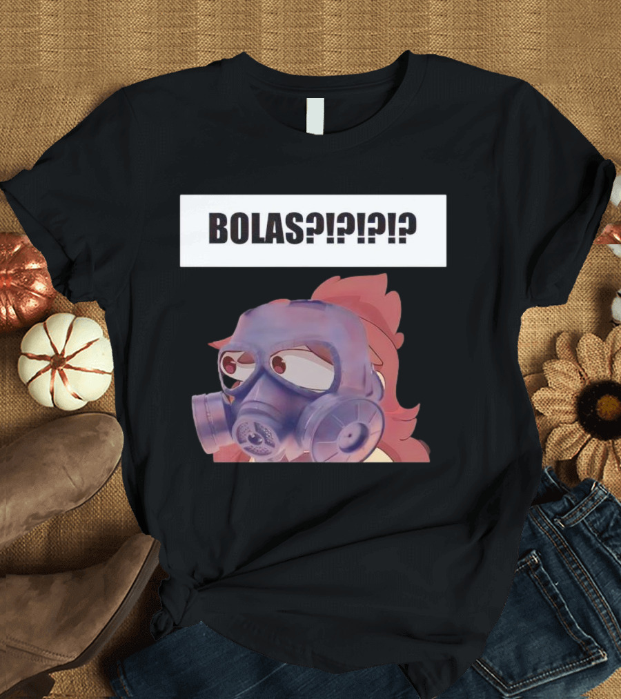 Bolas Jaiden Animations Gas Mask Character Expression T-Shirt