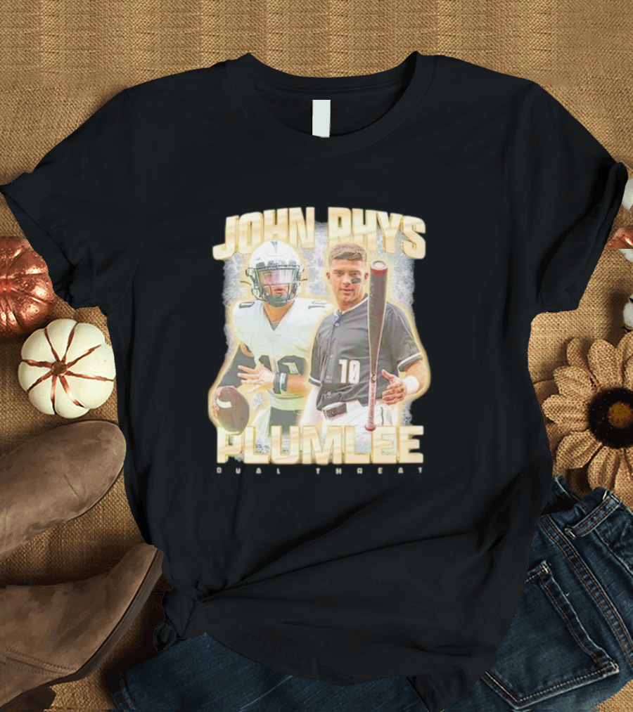 John Rhys Plumlee Dual Threat Collage T-Shirt