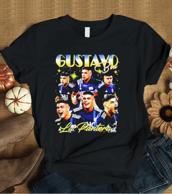 T-Shirt: Gustavo Bou La Pantera New England Revolution Star T-Shirt Gustavo Bou La Pantera New England Revolution Star T-Shirt