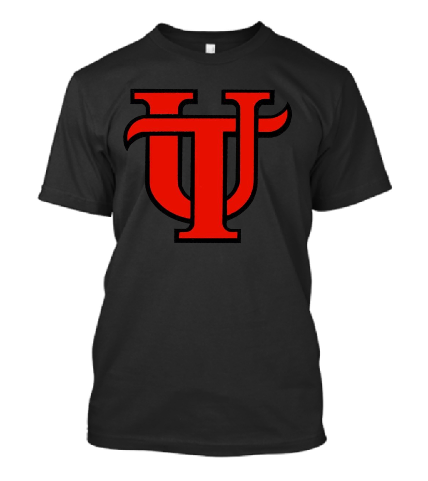 University Of Tampa UT Red Text T-Shirt