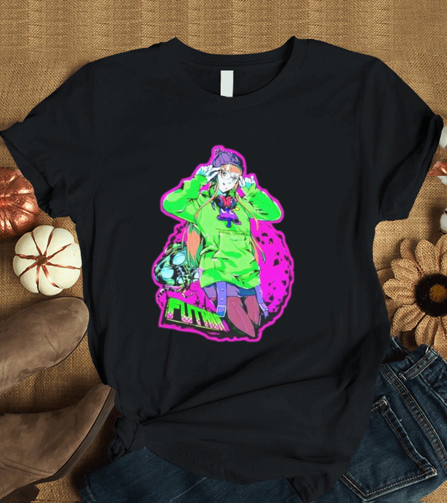 Persona 5 Futaba Sakura Neon Style T-Shirt