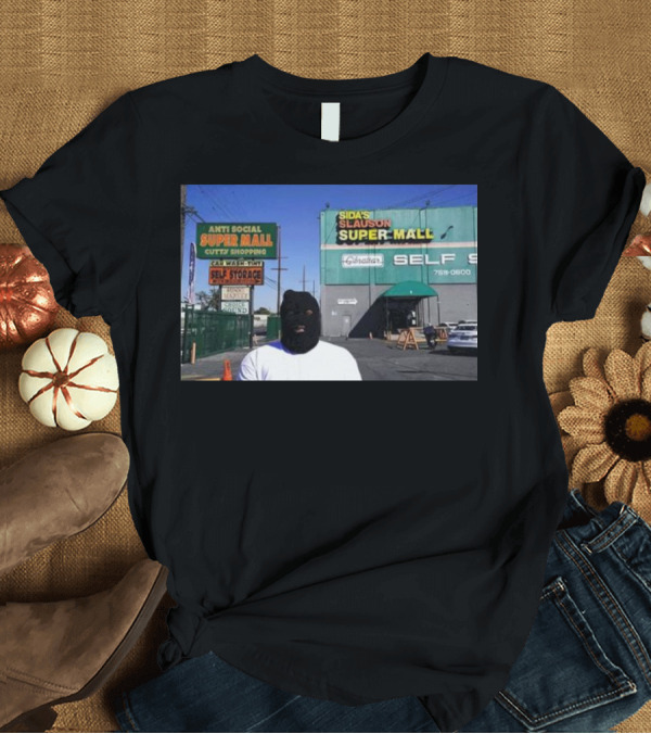 T-Shirt: Anti Social Slauson Super-Mall Cutty Shopping T-Shirt Anti Social Slauson Super-Mall Cutty Shopping T-Shirt