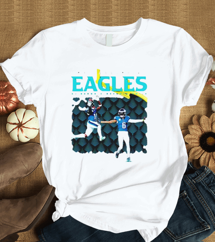 Philadelphia Eagles AJ Brown x DeVonta Smith T-Shirt