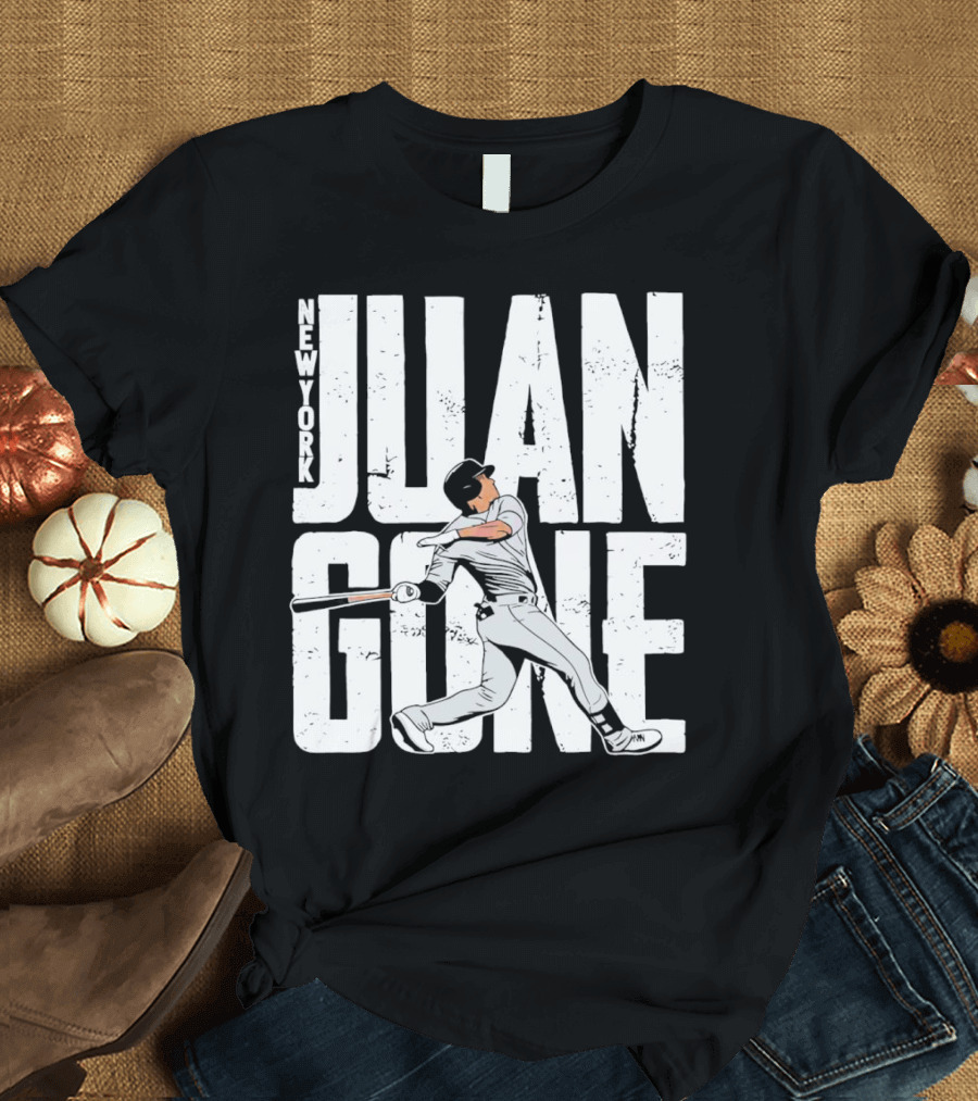 New York Juan Gone Baseball Swing T-Shirt
