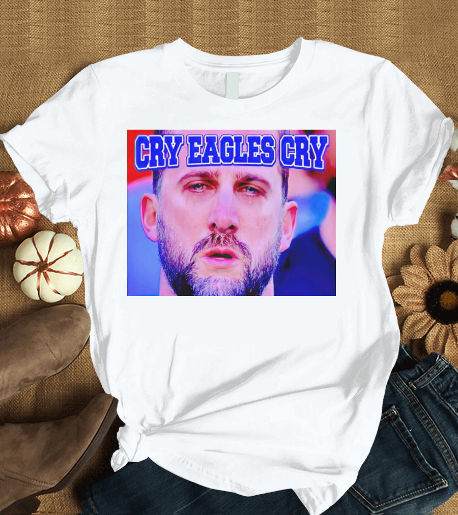 Cry Eagles Cry Nick Sirianni Ford Field Lions Clash T-Shirt
