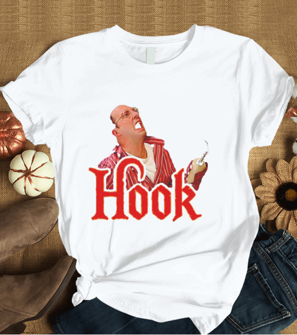 T-Shirt: Buster Bluth Hook Screaming Red Striped T-Shirt Buster Bluth Hook Screaming Red Striped T-Shirt