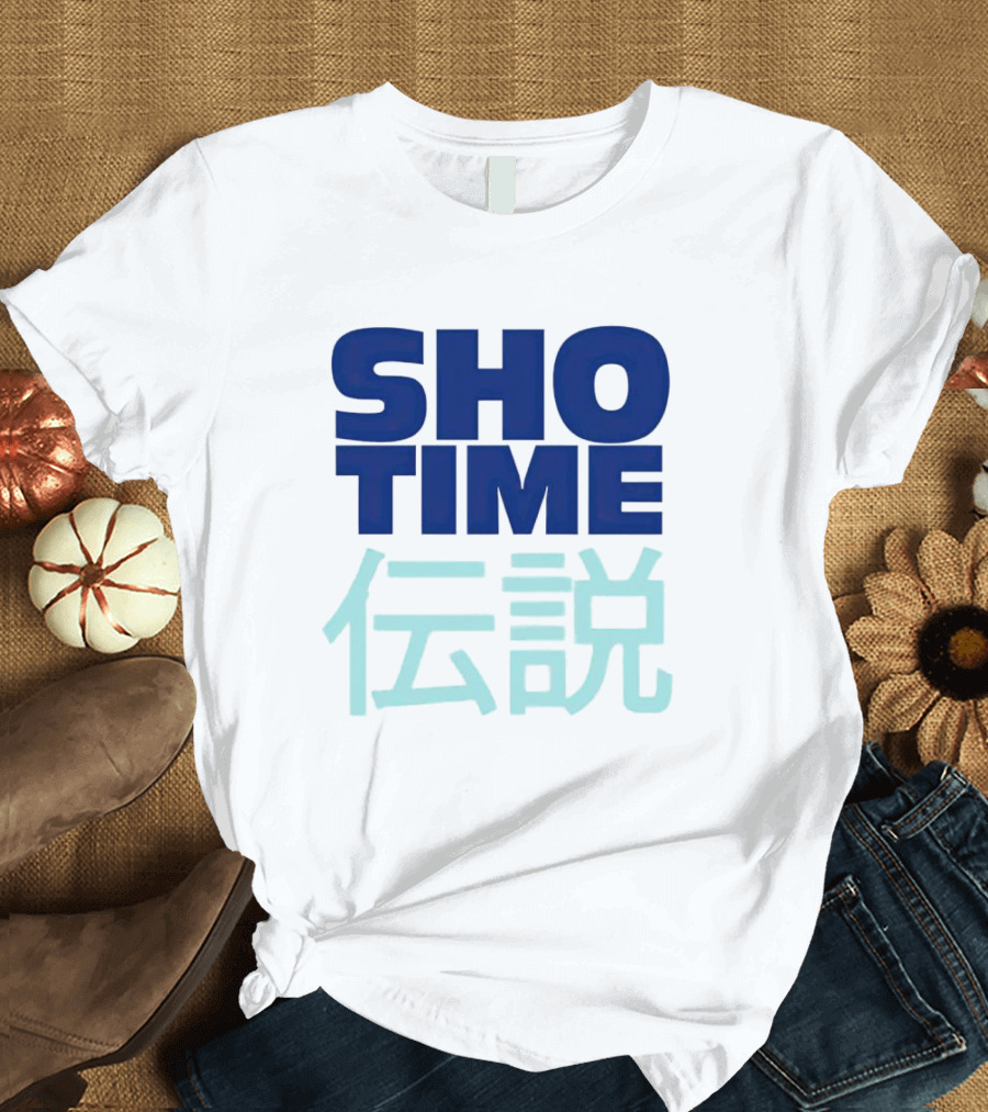 SHO TIME Shohei Ohtani Japanese 伝説 T-Shirt