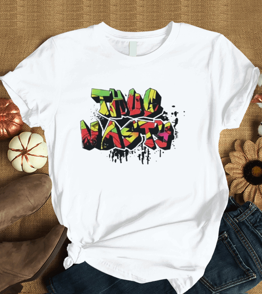 Bryce Mitchell Thug Nasty Bold Graffiti T-Shirt