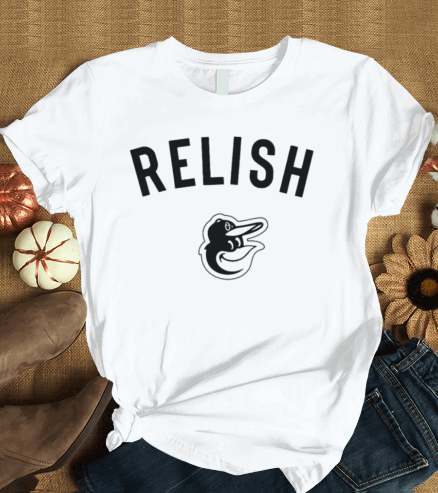 RELSIH Baltimore Orioles Iconic Bird T-Shirt
