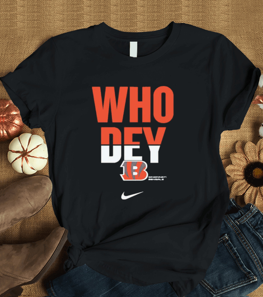 Cincinnati Bengals Who Dey T-Shirt