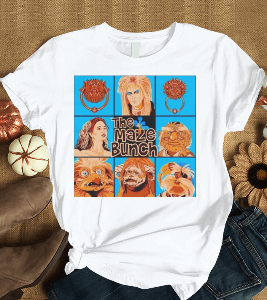 The Maze Bunch Labyrinth Tribute Icons T-Shirt