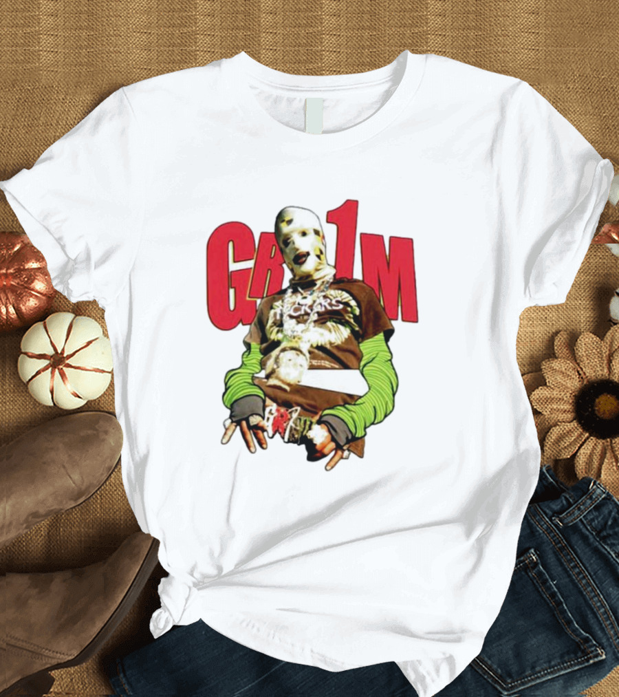 AWGE Grim Effigy with Masks and Layered Clothing T-Shirt