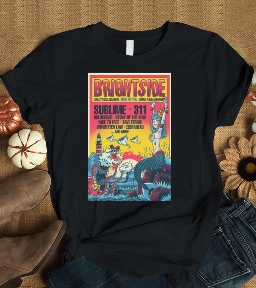 Brightside Festival 2024 Central Florida Fairgrounds Orlando April 27 Sublime 311 Goldfinger Story of the Year Face to Face Save Ferris Unwritten Law 