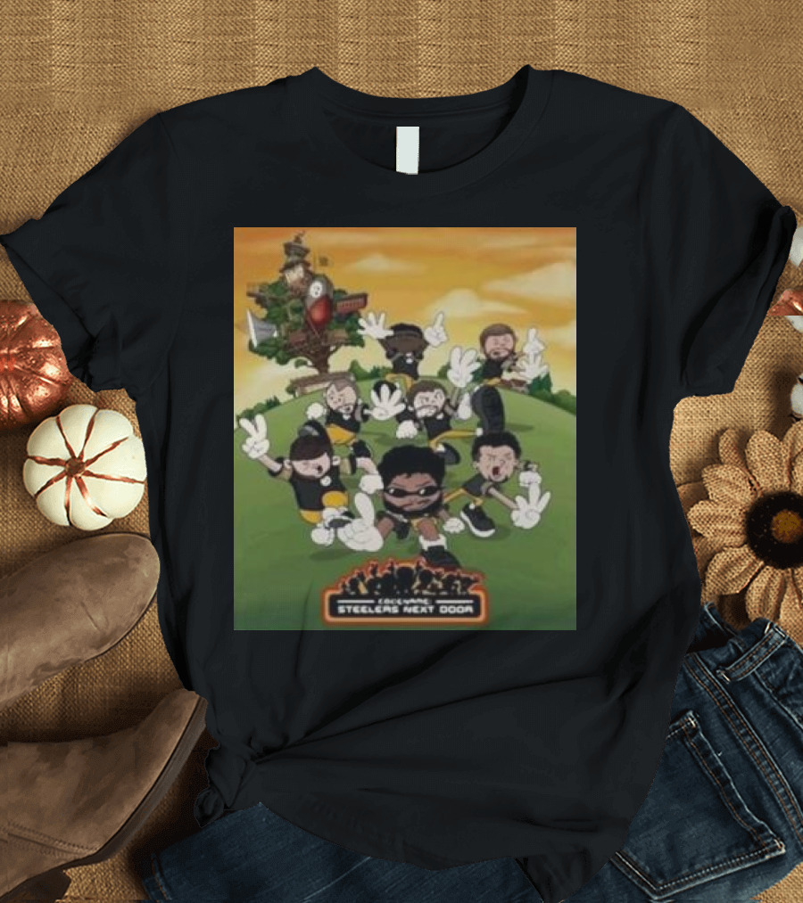 Codename: Steelers Next Door Pittsburgh Football Referenced T-Shirt