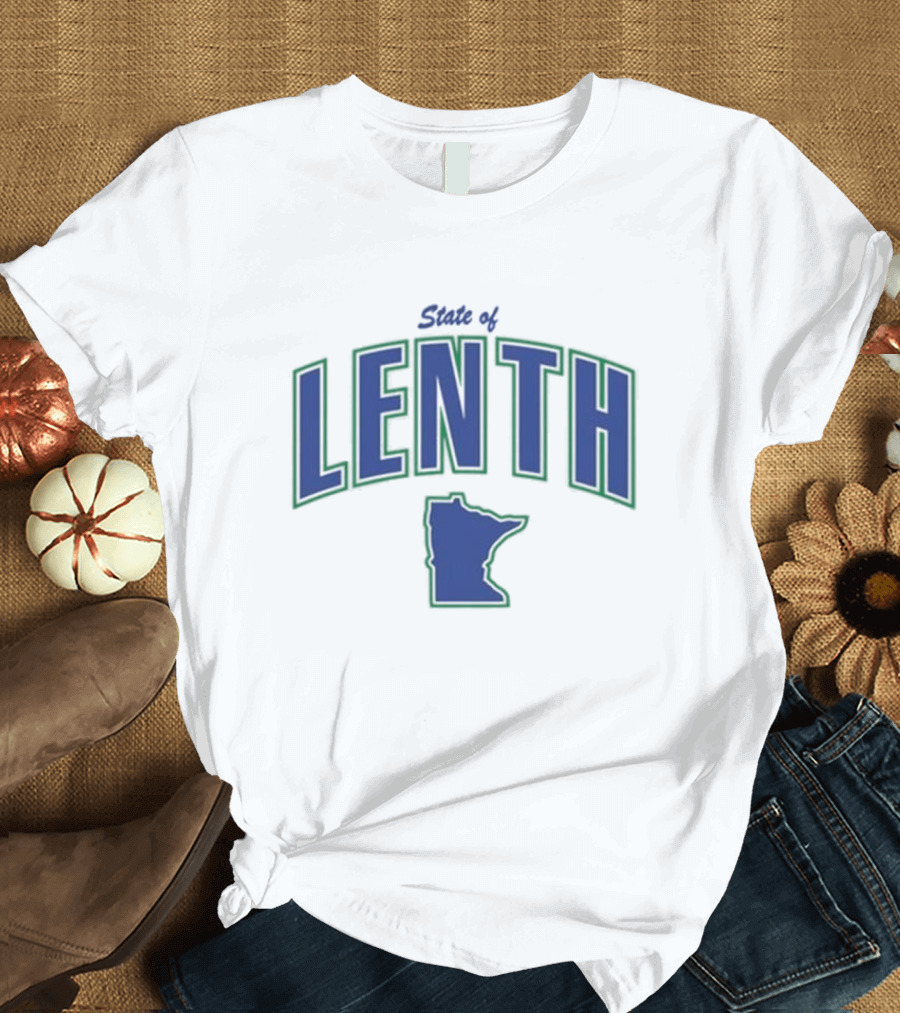Sotastick State of Lenth 2024 Minnesota Outline T-Shirt