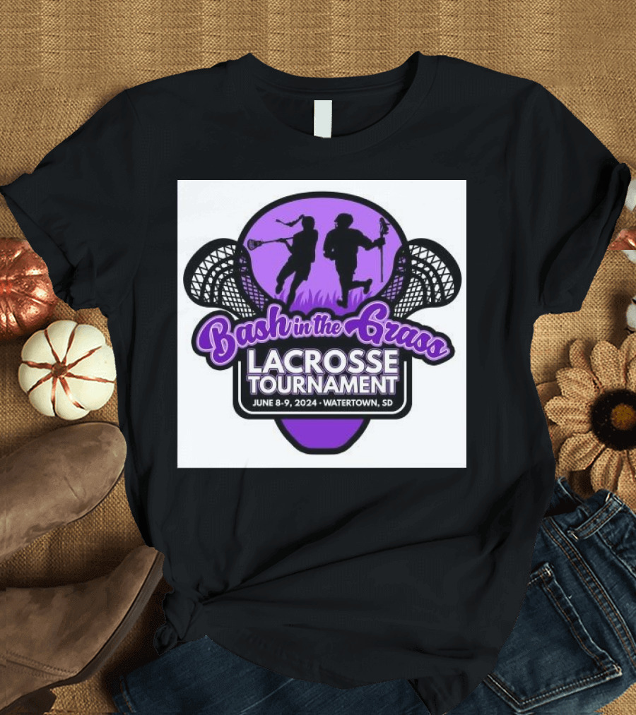 Bash In The Grass Lacrosse Tournament June 8-9 2024 Watertown SD T-Shirt