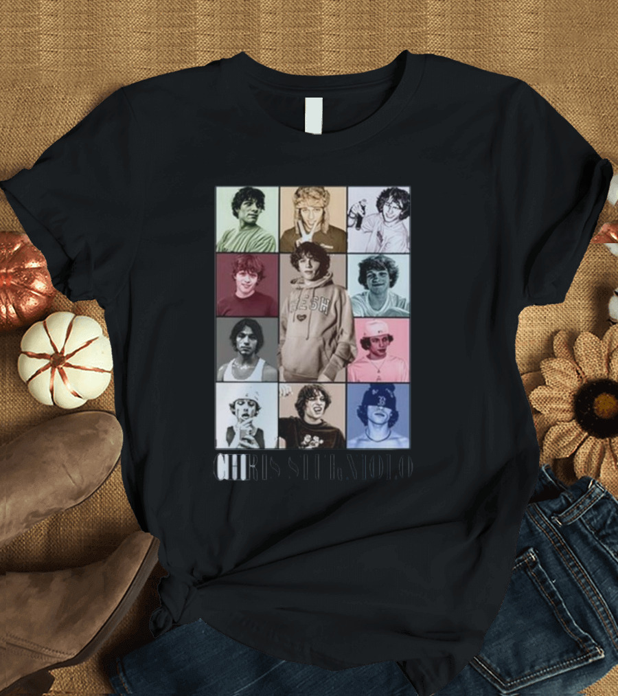 Fuzeprint Chris Sturniolo Multicolor Portrait Grid Collection T-Shirt