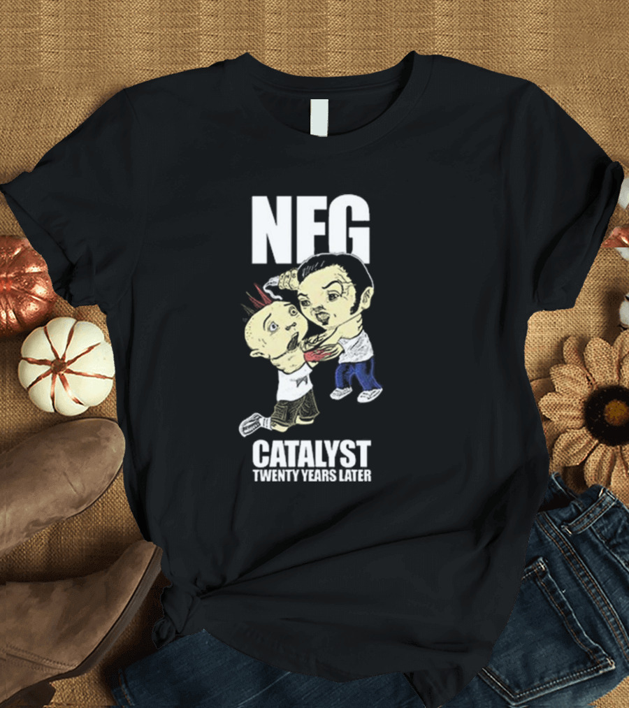 NFG Catalyst Twenty Years Later Cartoon Style Characters T-Shirt