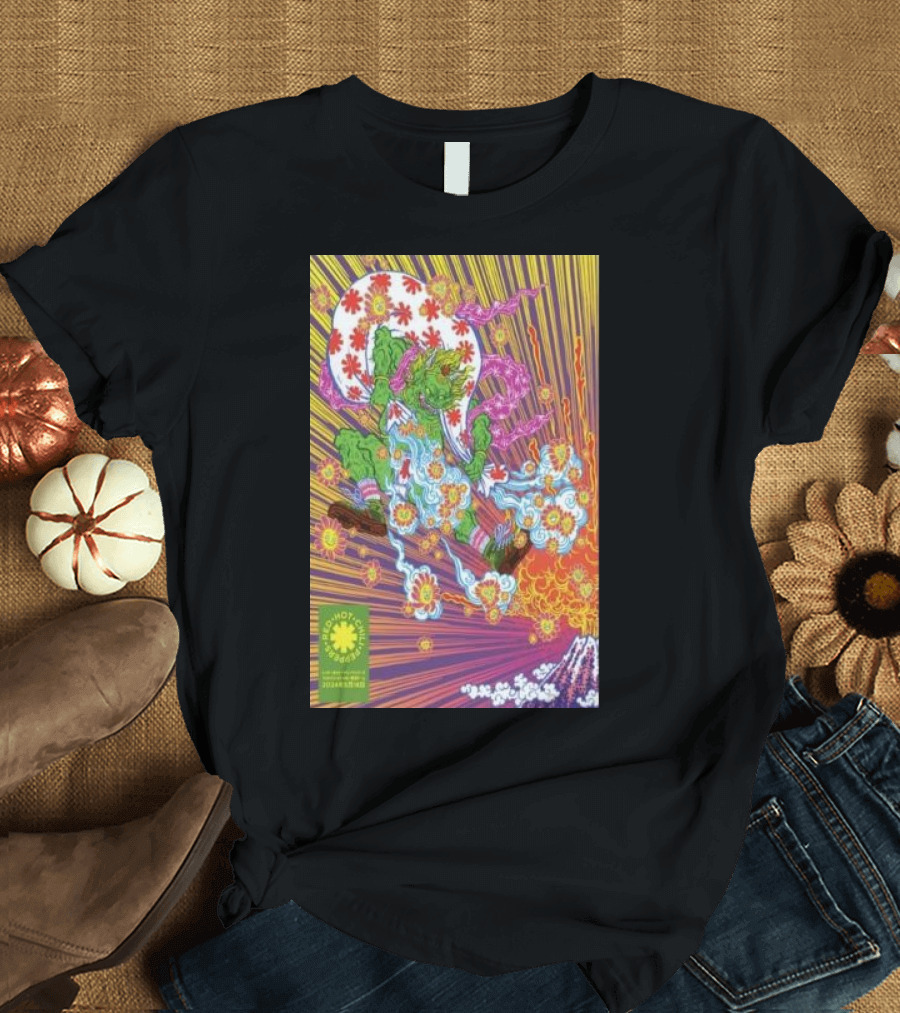 Red Hot Chili Peppers Tokyo Dome May 18 2024 Psychedelic Dragon T-Shirt