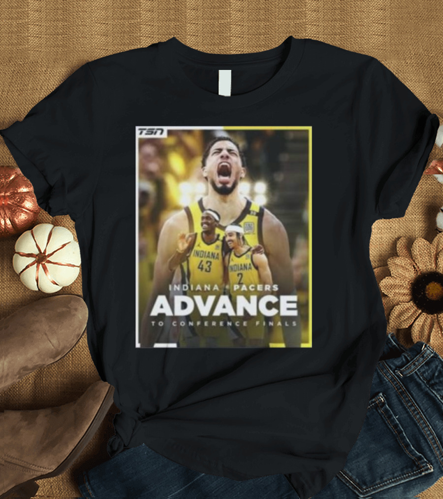 Indiana Pacers Advance to Conference Finals 2024 NBA Eastern Conference Finals T-Shirt