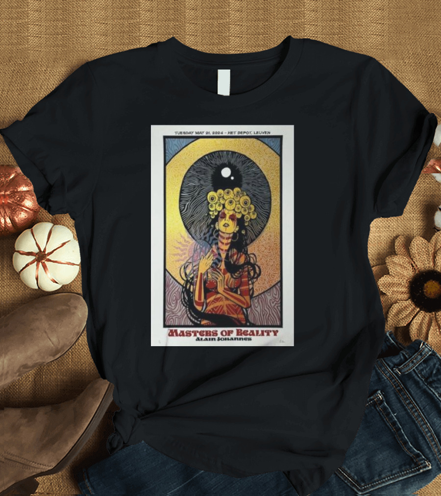 Tuesday May 21 2024 Het Depot Leuven Masters Of Reality Alain Johannes Psychedelic T-Shirt