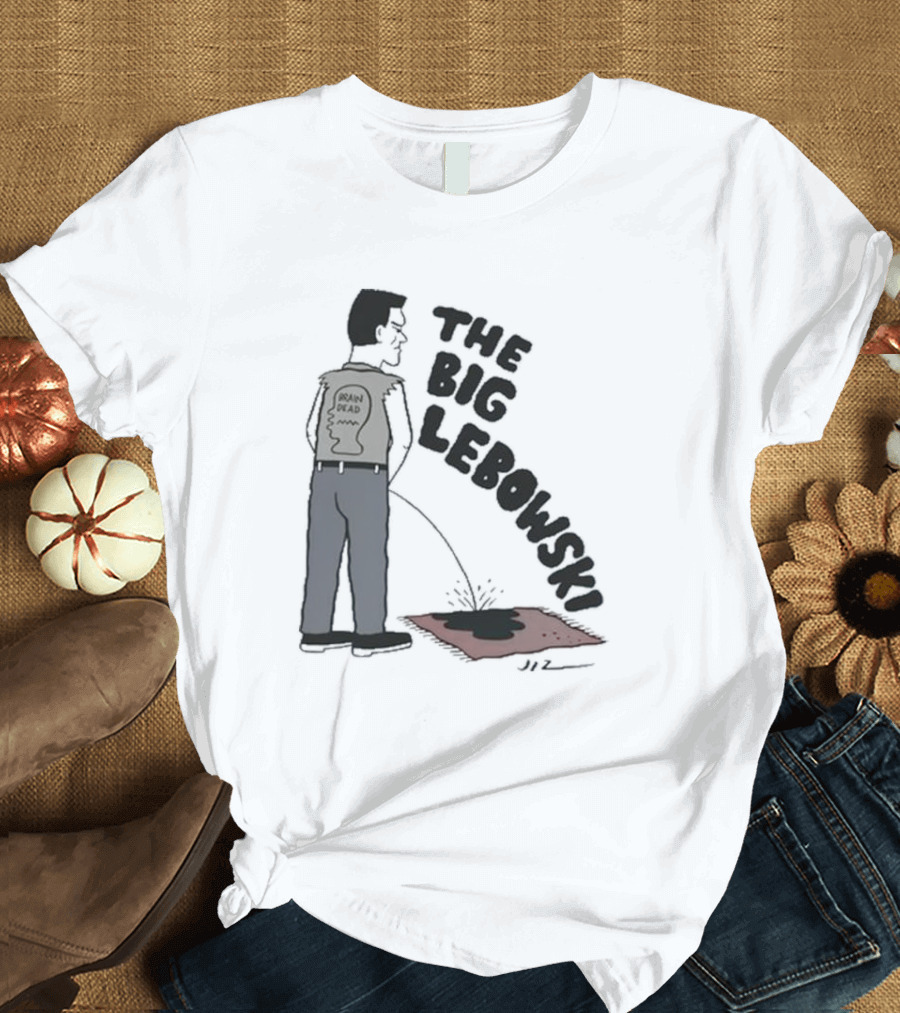 Brain Dead X The Big Lebowski Rug Scene Comic T-Shirt