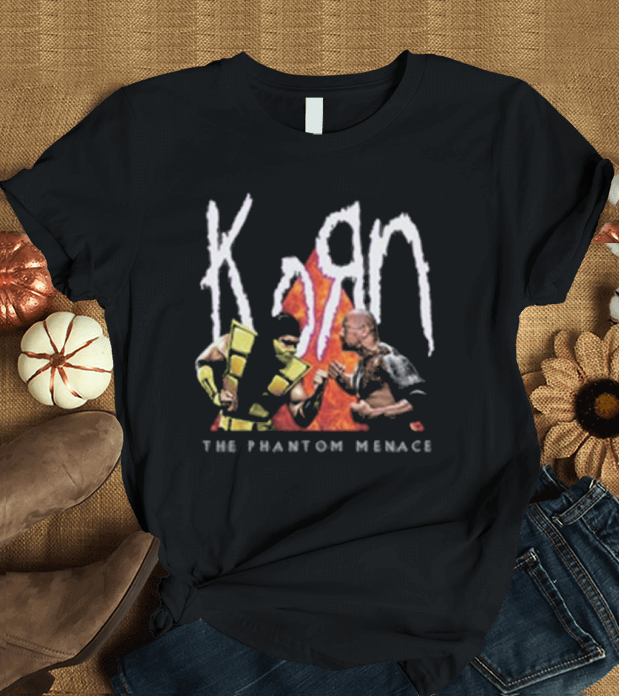 Korn Scorpion The Rock The Phantom Menace T-Shirt