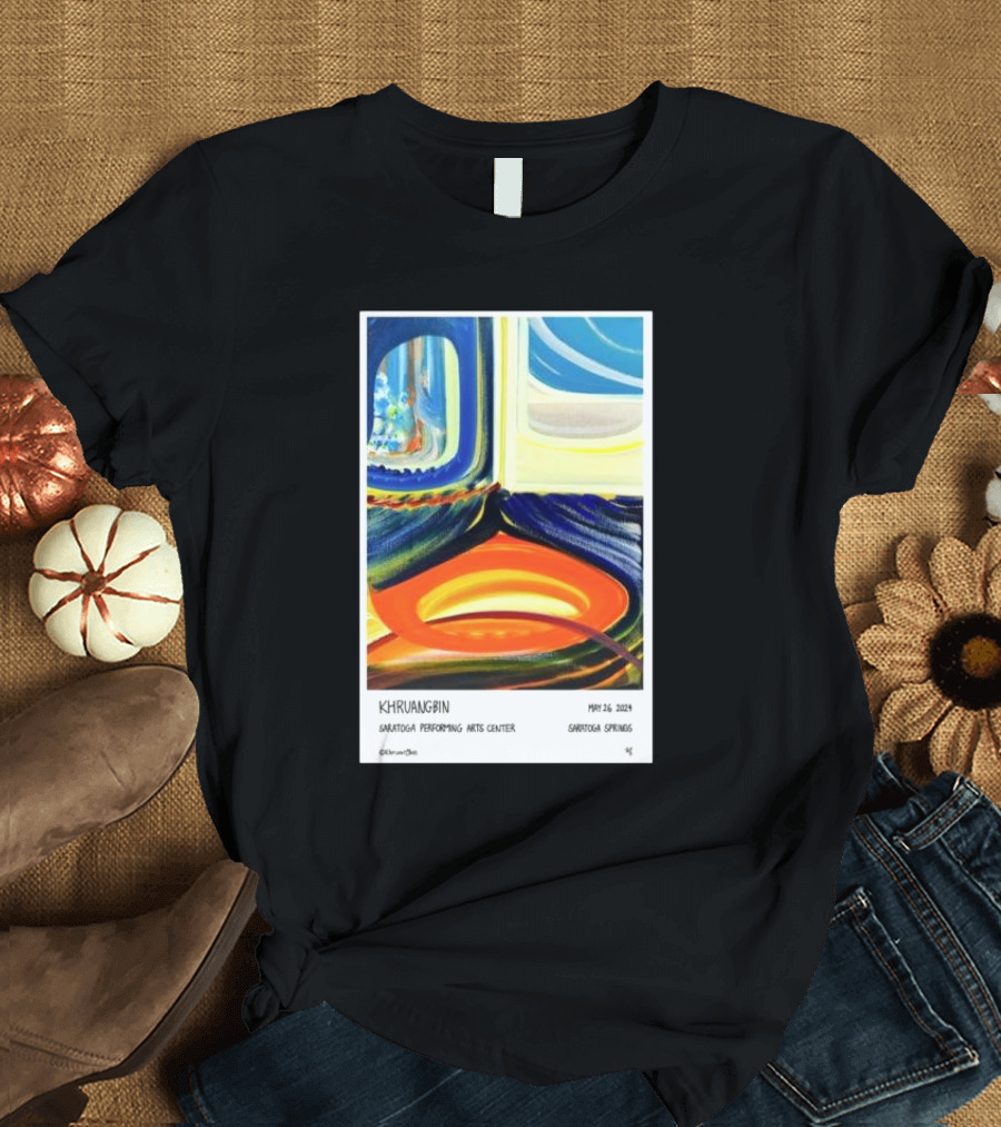 KHRAUNGBIN Saratoga Performing Arts Center May 26 2024 Saratoga Springs T-Shirt
